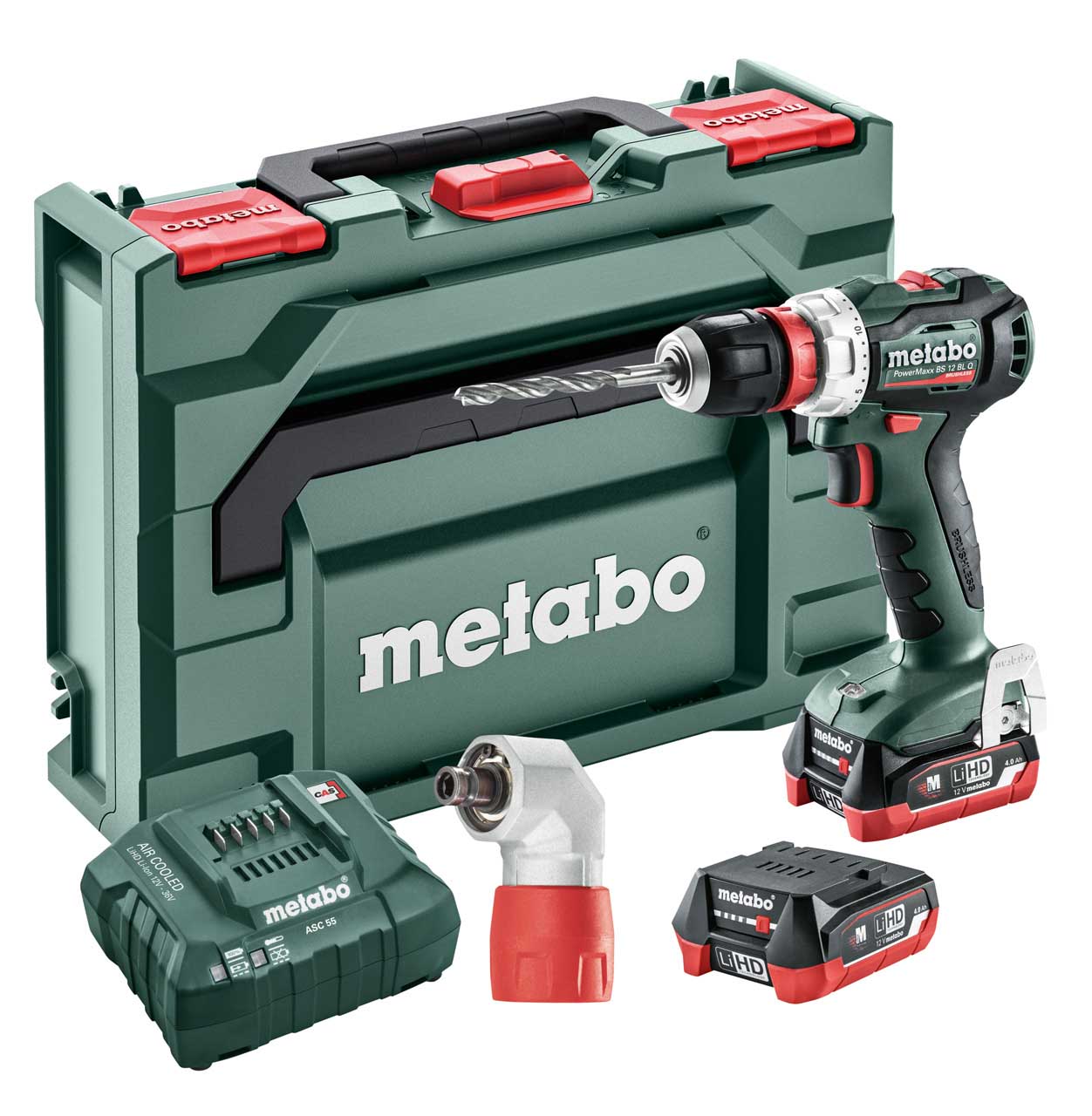 MET6.01039.920 ODVIJAČ AKU "POWERMAXX BS 12 BL Q (2x4,0 LiHD) ASC 30