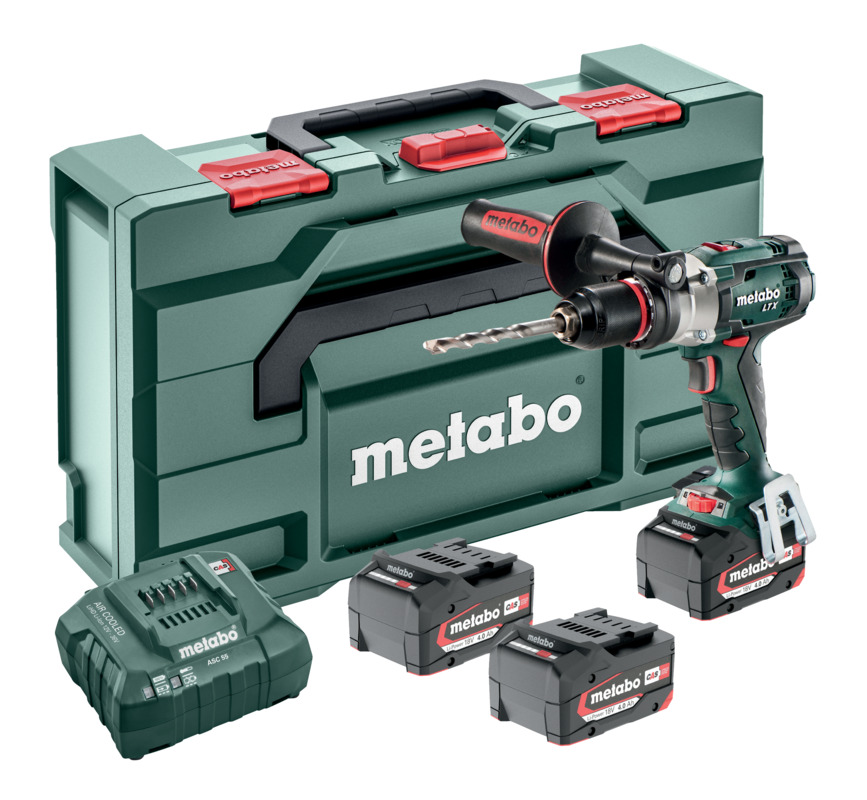 MET6.02192.960 BUŠILICA-ODVIJAČ AKU UDARNA SB18 LTX IMPULS 3xAKU(4,0 Ah) ASC30-36 V Metaloc
