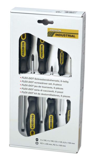 GRT. ODVIJAČA PLOSNATI 3; 4; 5,5; 6,5mm/ KRIŽNI PZ1, PZ2