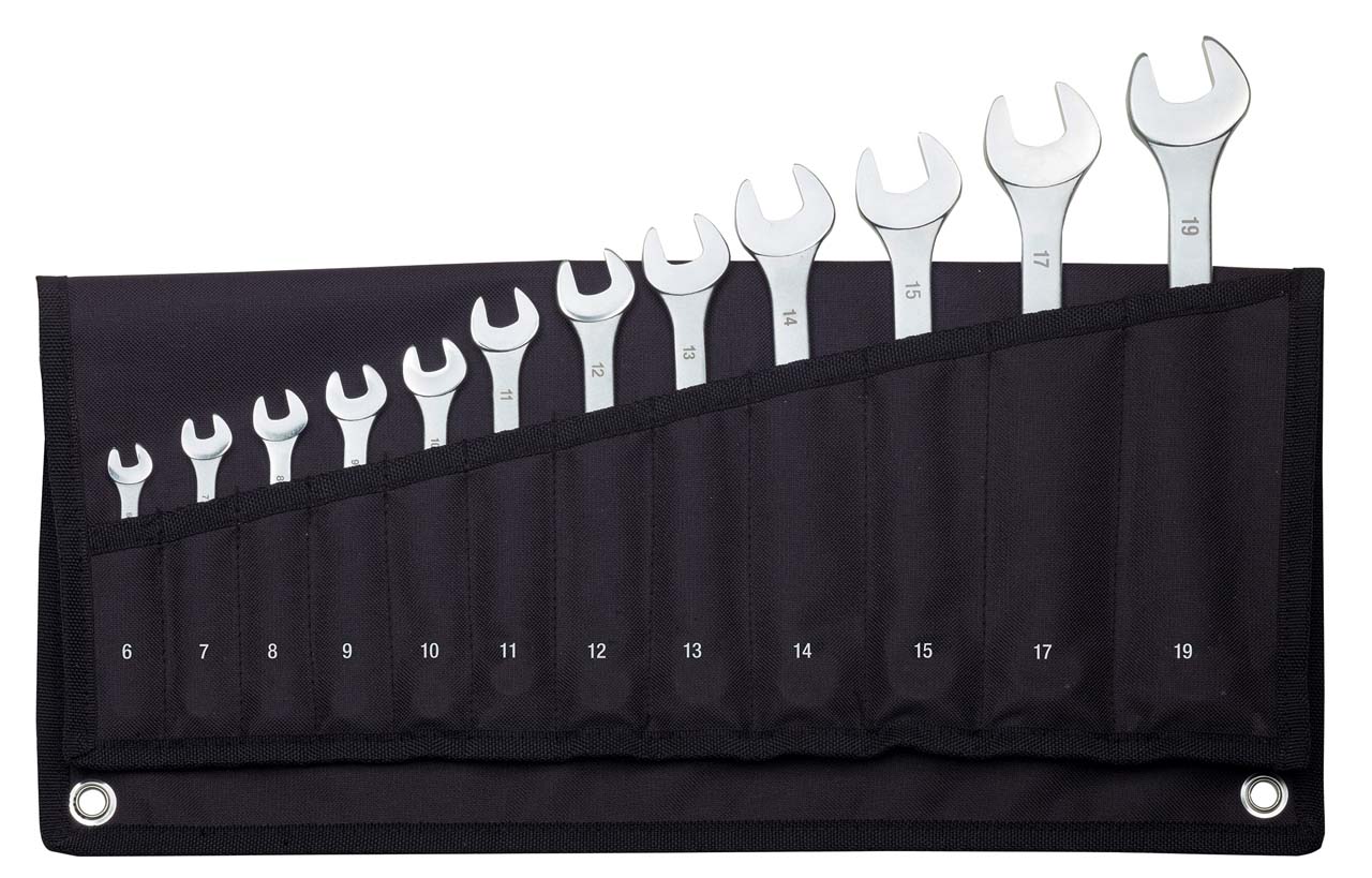 GRT. KOMBINIRANIH KLJUČEVA U TORBICI 6-19 mm/ 12 kom.