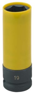 "KLJUČ NASADNI UDARNI ZA ALU 1/2"" - 19 mm/ 85 mm s PVC zašt."