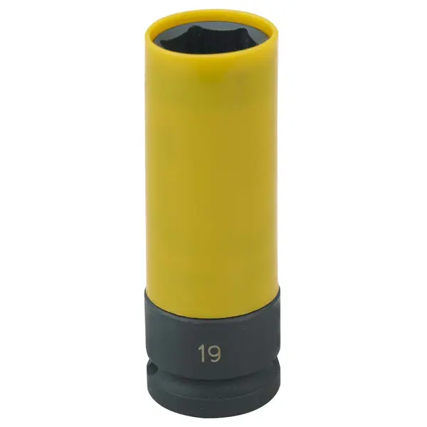 "KLJUČ NASADNI UDARNI ZA ALU 1/2"" - 19 mm/ 85 mm s PVC zašt."
