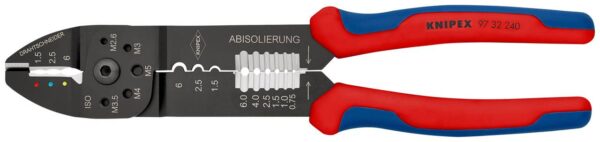 KLIJEŠTA ZA KABEL STOPICE IZOLIRANE+NEIZOLIRANE 1,5+2,5+6mm2