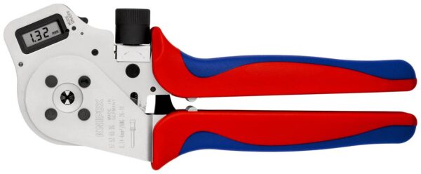 KLIJEŠTA ZA KVADRATNO PRESANJE IGLICA 0,14-6mm2 DIGIT.PRIKAZ