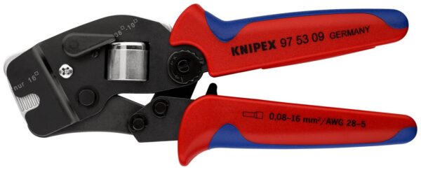KLIJEŠTA ZA KVADRATNO PRESANJE ČAHURA 0,08-10mm2 + 16mm2