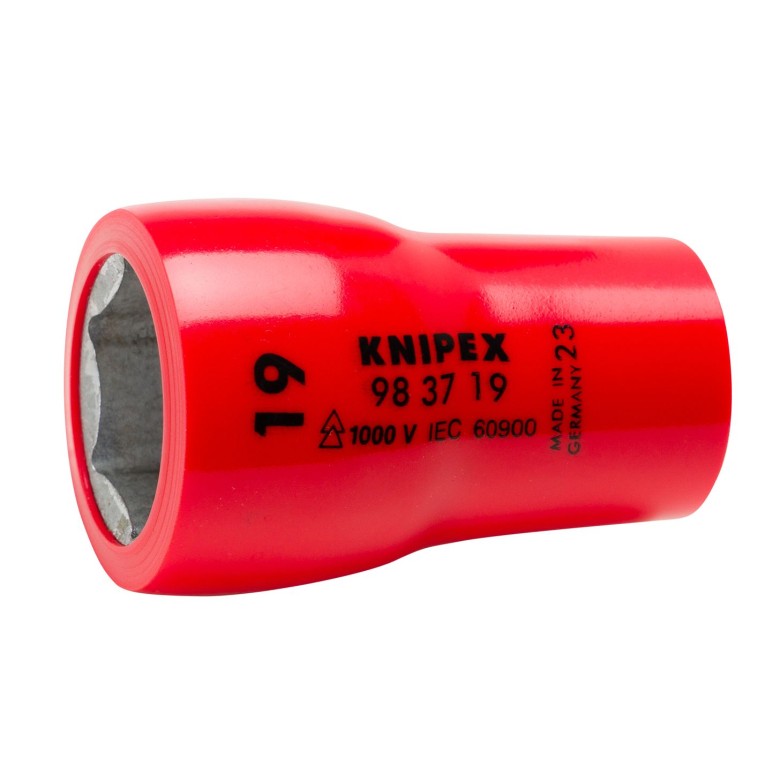 KNIP98 37 19 KLJUČ NASADNI 3/8" 19mm 1000V