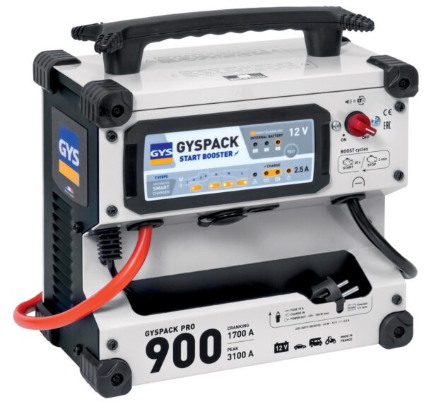 STARTER BOOSTER "Gyspack 900" 12 V/ 1700-3100 A
