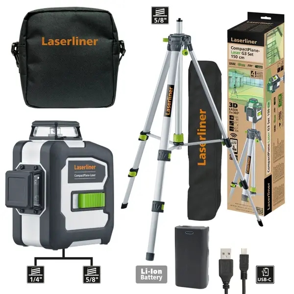 CompactPlane-Laser 3G Set 150 - Trodimenzionalni laser