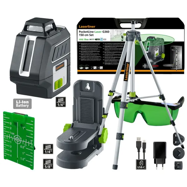 POCKETLINE-LASER G360 SET 150 CM