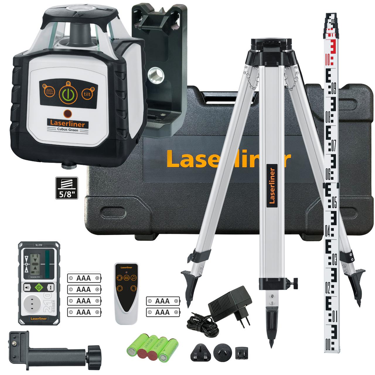 Cubus G 210 S Set 150 cm - Rotacijski laserski komplet
