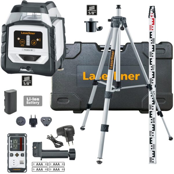 LASER OKRETNI DURAPLANE 360 SET