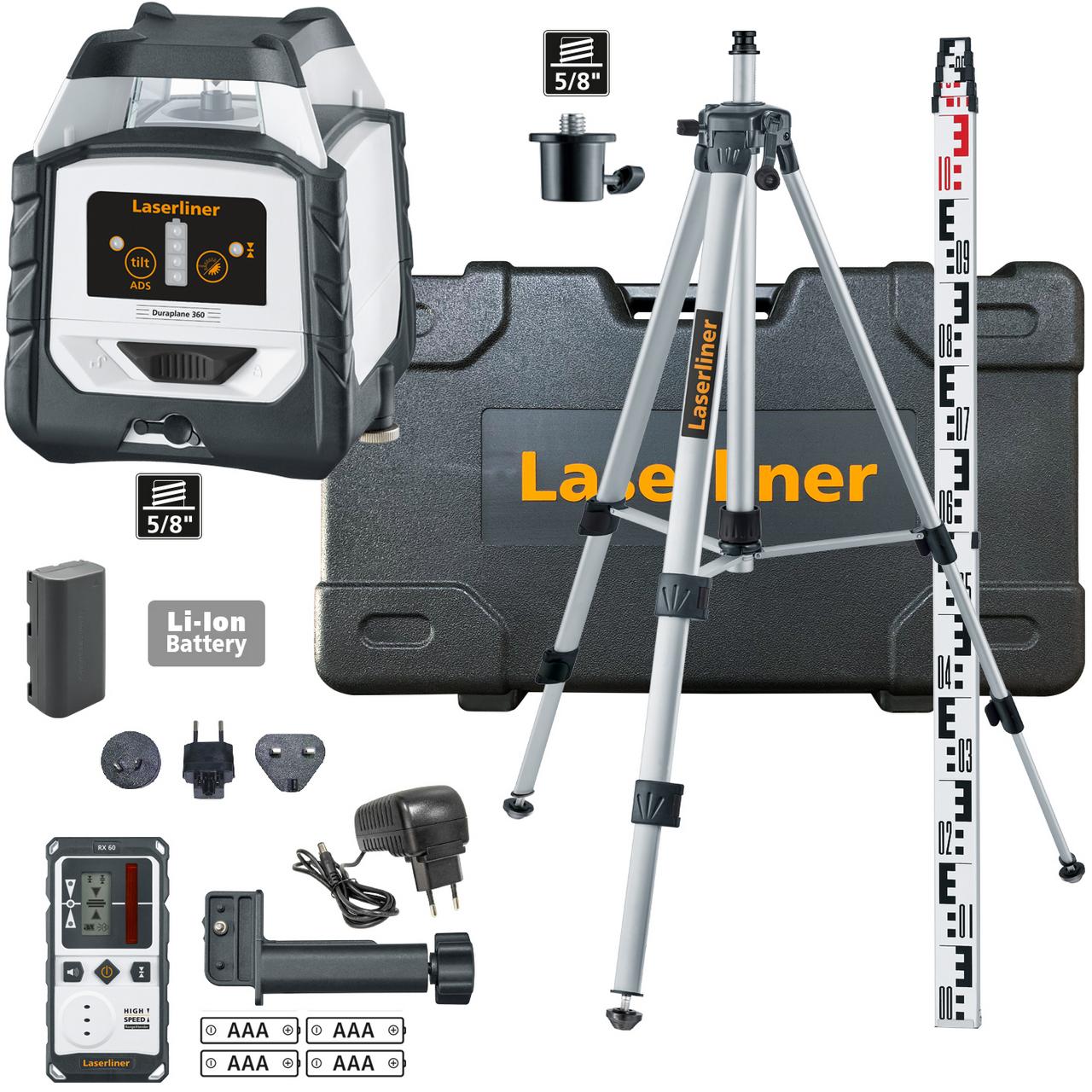 Duraplane 360 Set 175 cm - 360°-hibridni laser