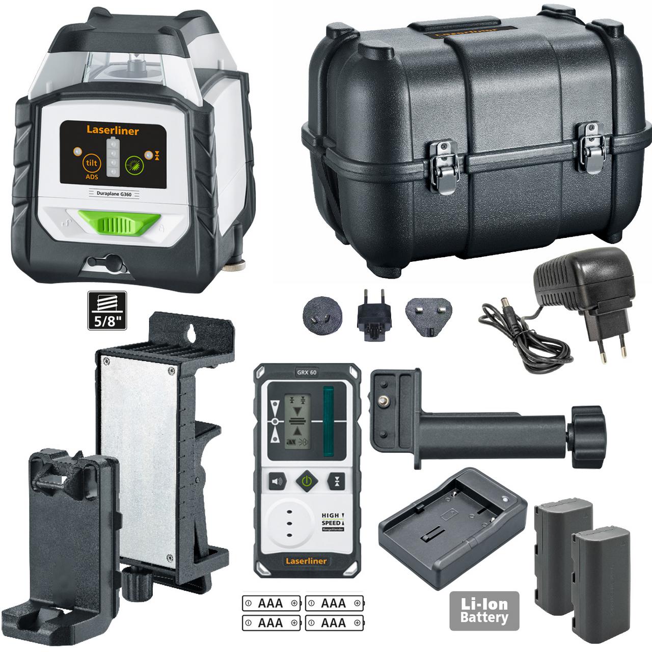 Duraplane G360 RX - 360° hibridni laser