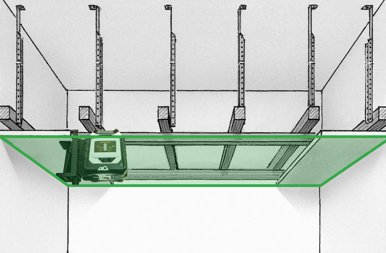 Duraplane G360 RX - 360° hibridni laser