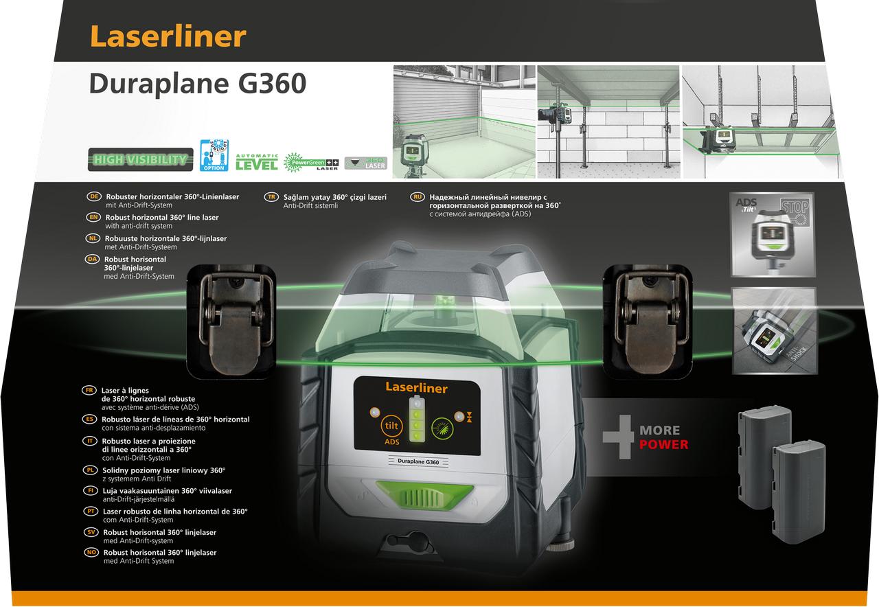 Duraplane G360 RX - 360° hibridni laser