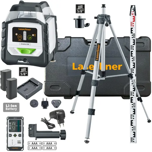 Duraplane G360 Set 175cm - 360° hibridni laser