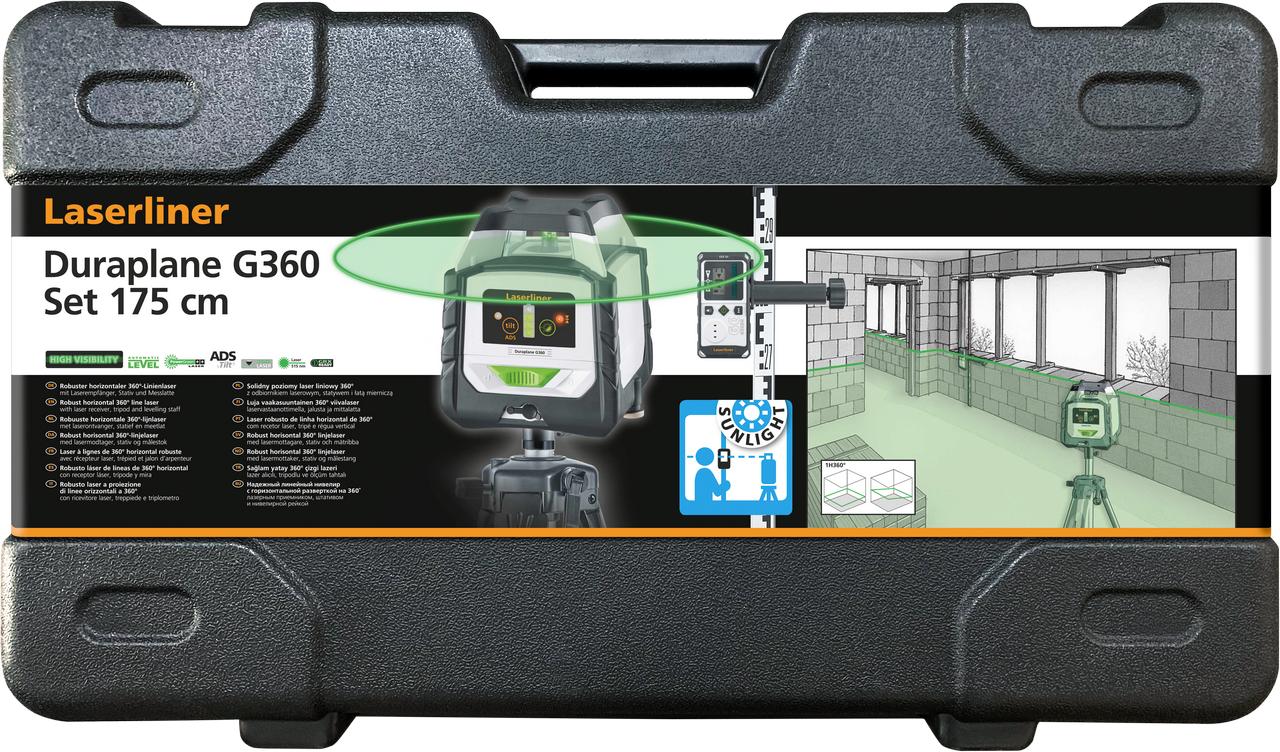 Duraplane G360 Set 175cm - 360° hibridni laser