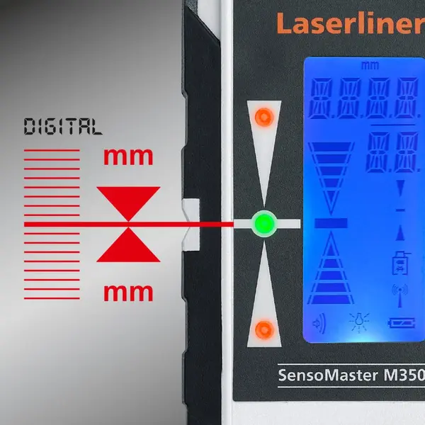 LL-053.00.09-2 LASER ROTACIJSKI Quadrum M350 S SET 1 LT/ + Stativ P 175 cm+LT štap 5m