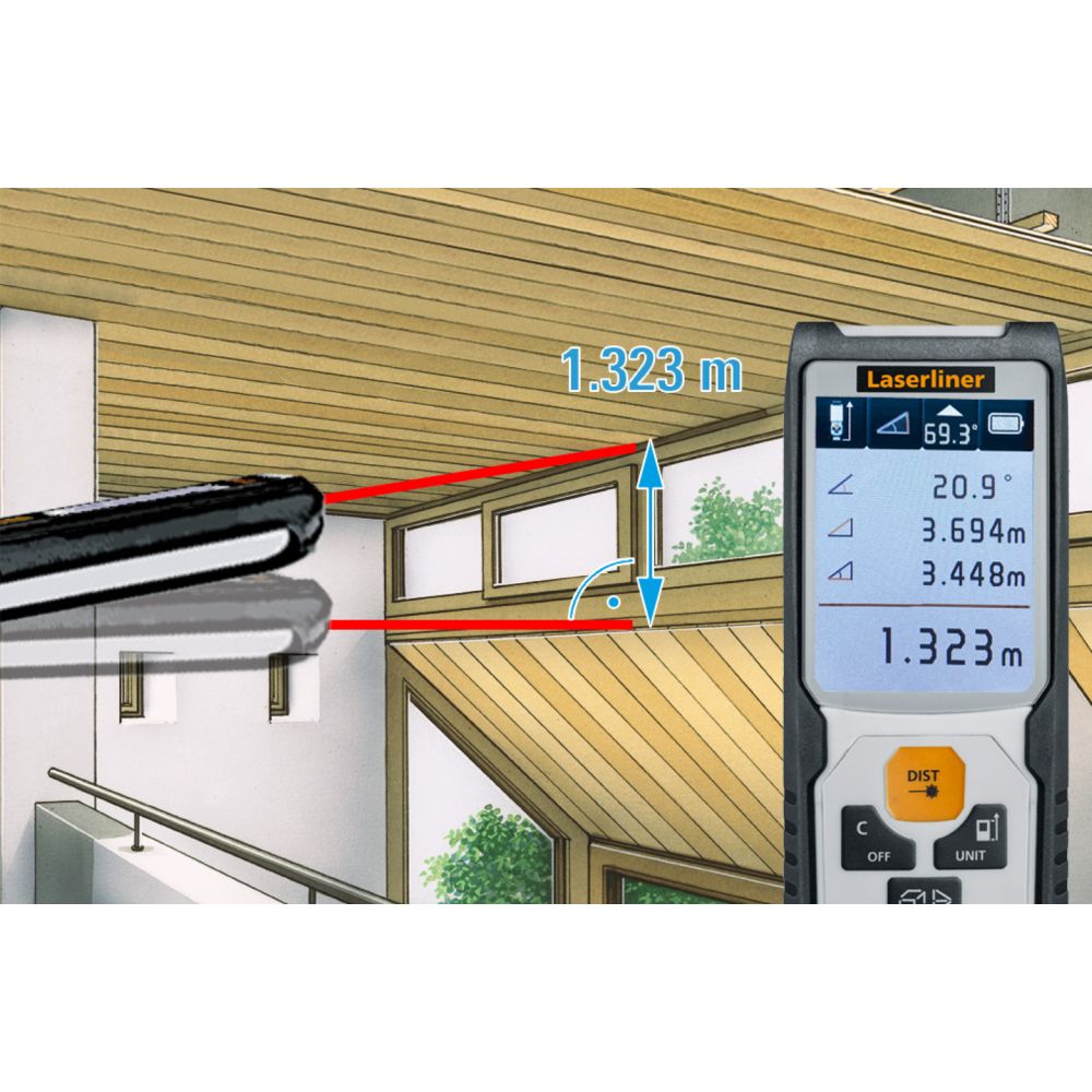 LaserRange-Master i5 (50m, 2DTilt, 1,5 mm)