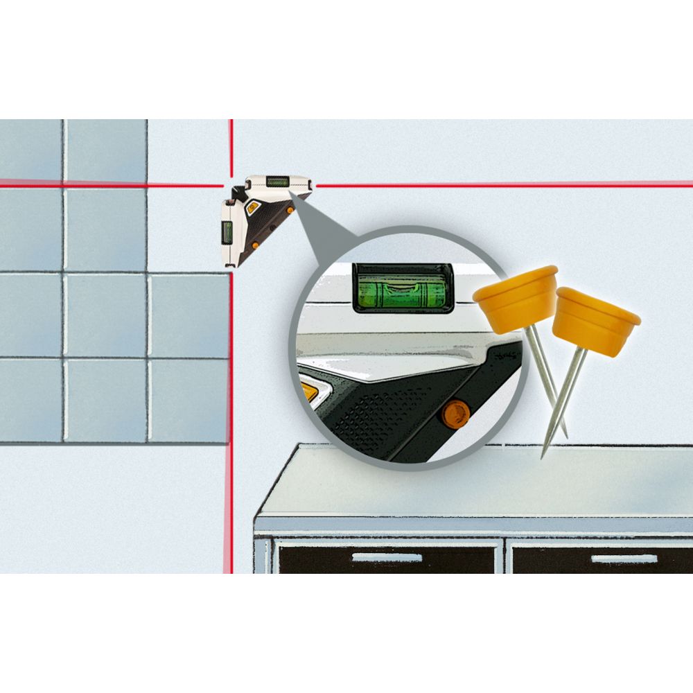 SuperSquare-Laser 4 - linijski laser