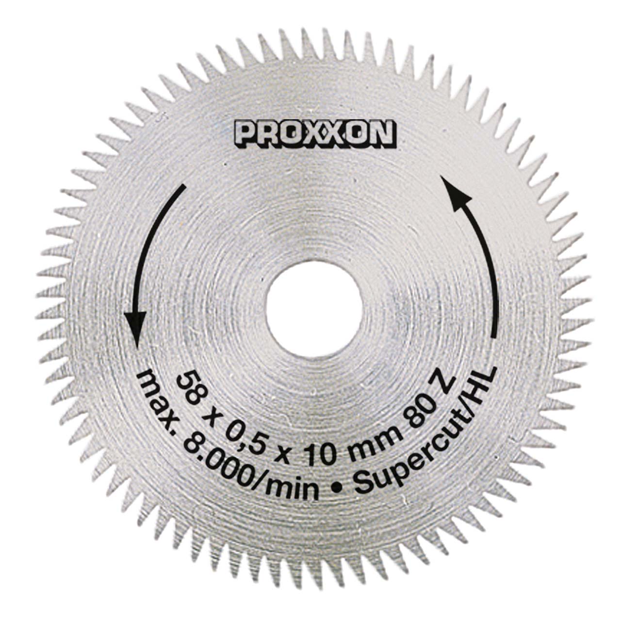 "LIST KRUŽNE PILE 58x10mm/80z ""SUPER CUT"""