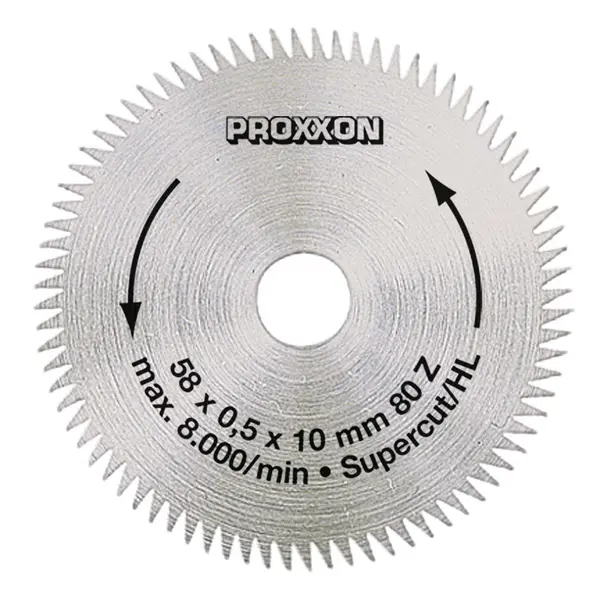 "LIST KRUŽNE PILE 58x10mm/80z ""SUPER CUT"""
