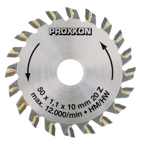 LIST KRUŽNE PILE 50x1,1x10mm, HM 20 ZUBA