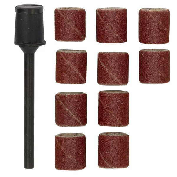 CILINDAR BRUSNI 10mm gr.150, 10kom + držač