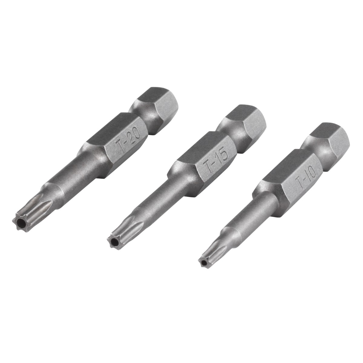 WOLFCRAFT komplet bit nastavaka, TORX® s provrtom, 3-dij.