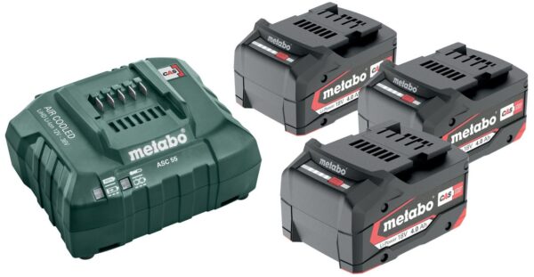 MET6.85049.000 BATERIJA 18V 3x4,0Ah Li plus PUNJAČ