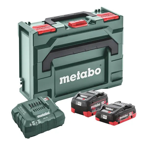 MET6.85136.000 BATERIJA 18V 1x4,0Ah , 1x5,5 LiHD  plus PUNJAČ