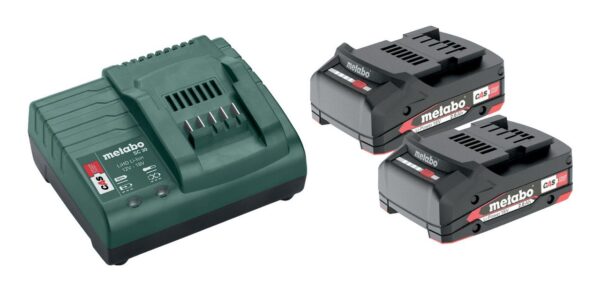 MET6.85161.000 BATERIJA 18V BASIC SET 2 x 2,0 Li-ion+ PUNJAČ SC 30