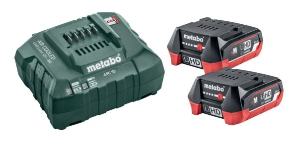 MET6.85301.000 BATERIJA 12V BASIC SET x4,0 Ah LiHD plus PUNJAČ