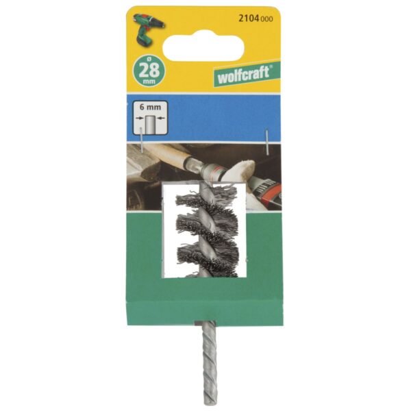 ČETKA ŽIČANA CILINDRIČNA  ZA BUŠILICU  28X60X90 mm