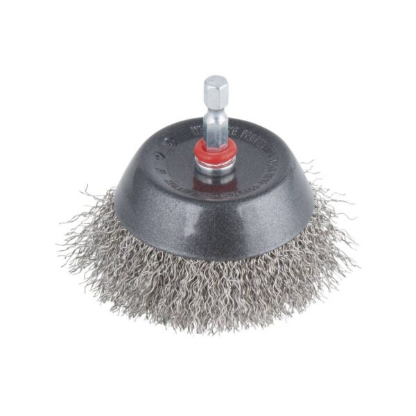 ČETKA ŽIČANA LONČASTA INOX  1/4" FI 75mm